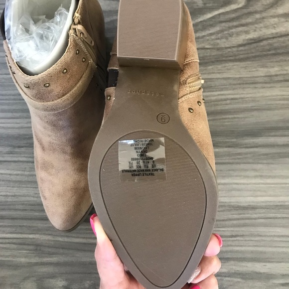 Metaphor Ankle Booties Size 9 - Picture 3 of 5